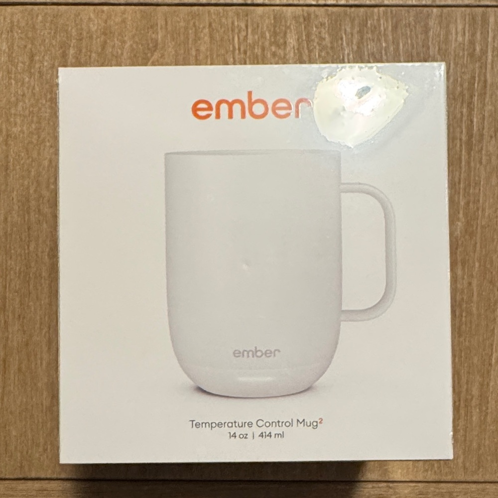 Ember Temperature Control Mug - White - new never opened